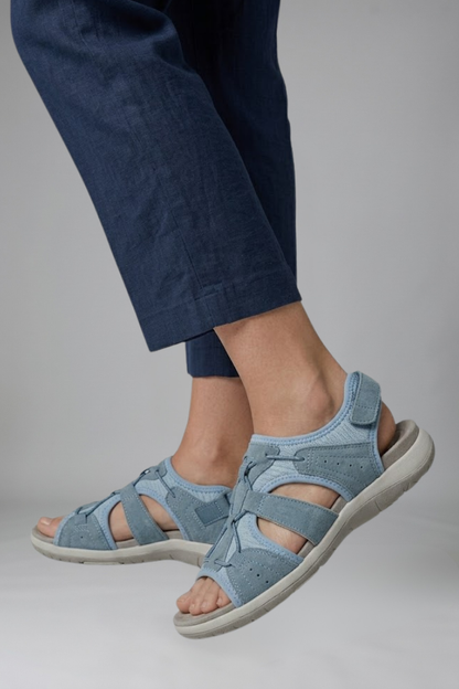 Isla cutout flat sandal 4
