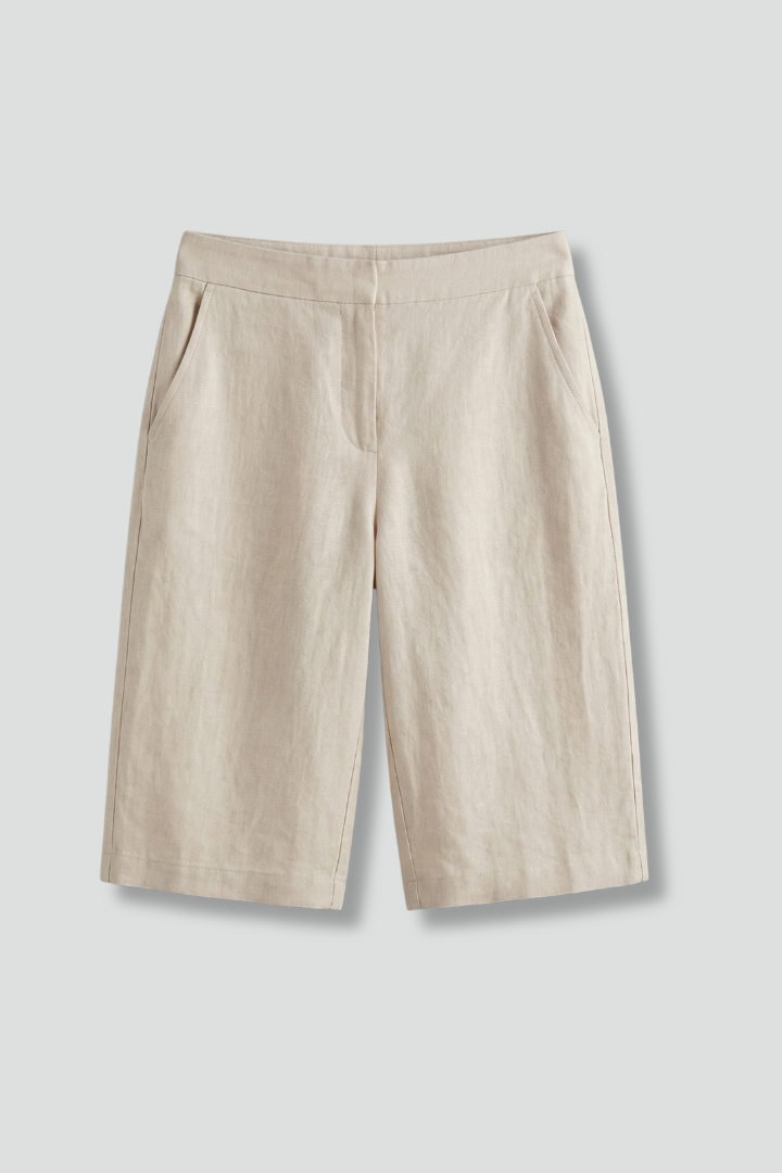 Georgia knee length elastic waist shorts 6