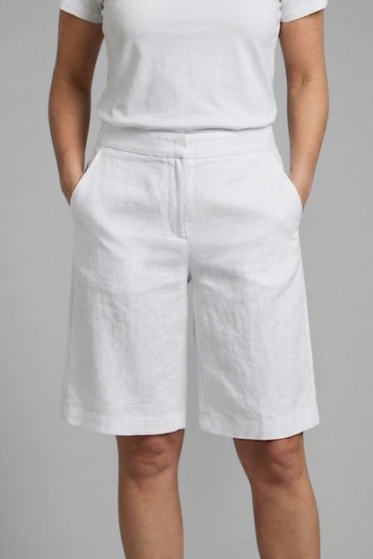 Georgia knee length elastic waist shorts 5