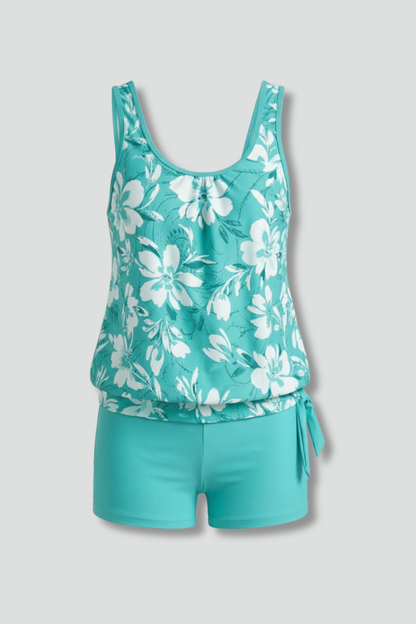 Ivy floral print tankini set 6