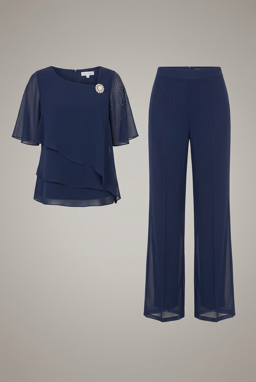 Eliza layered two-piece set 1