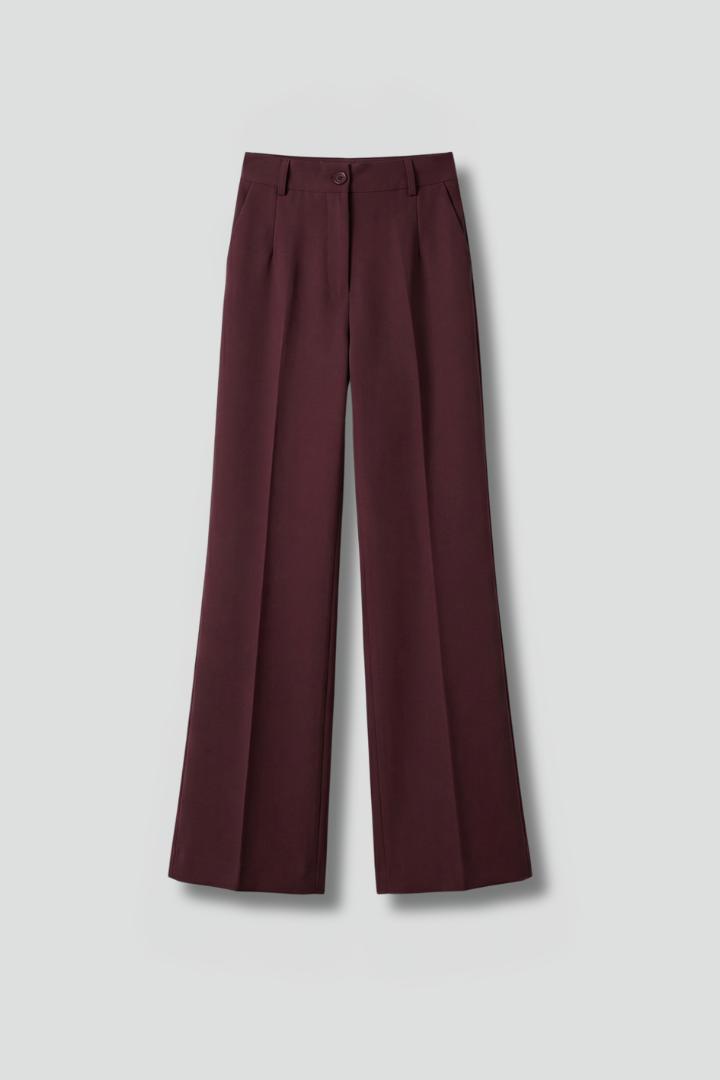 Greta high waist straight leg trousers 1