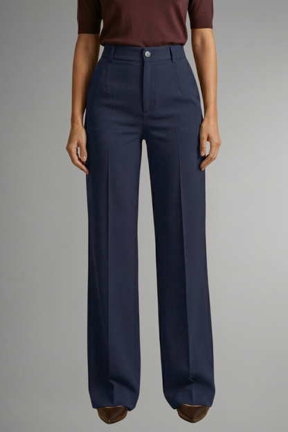 Greta high waist straight leg trousers 11