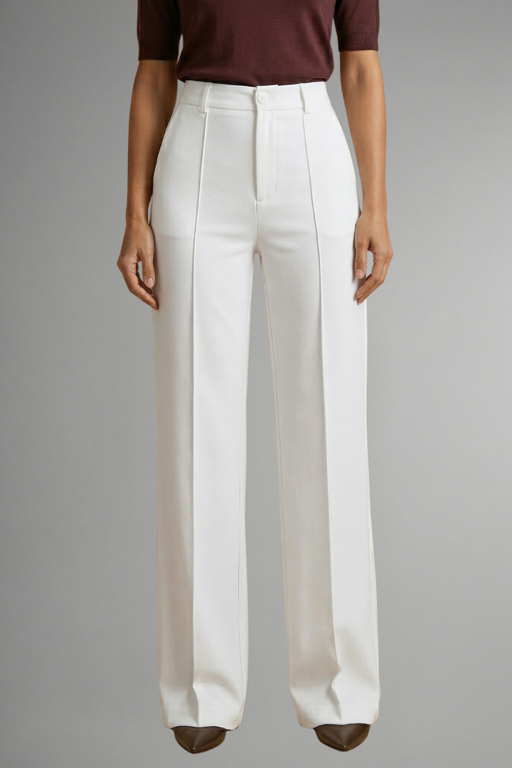 Greta high waist straight leg trousers 7