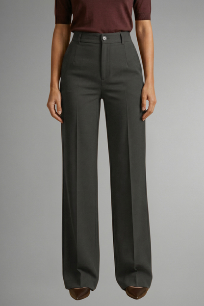 Greta high waist straight leg trousers 10