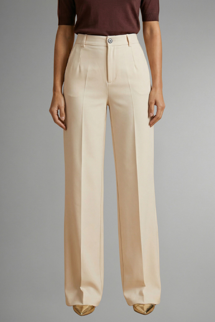 Greta high waist straight leg trousers 8