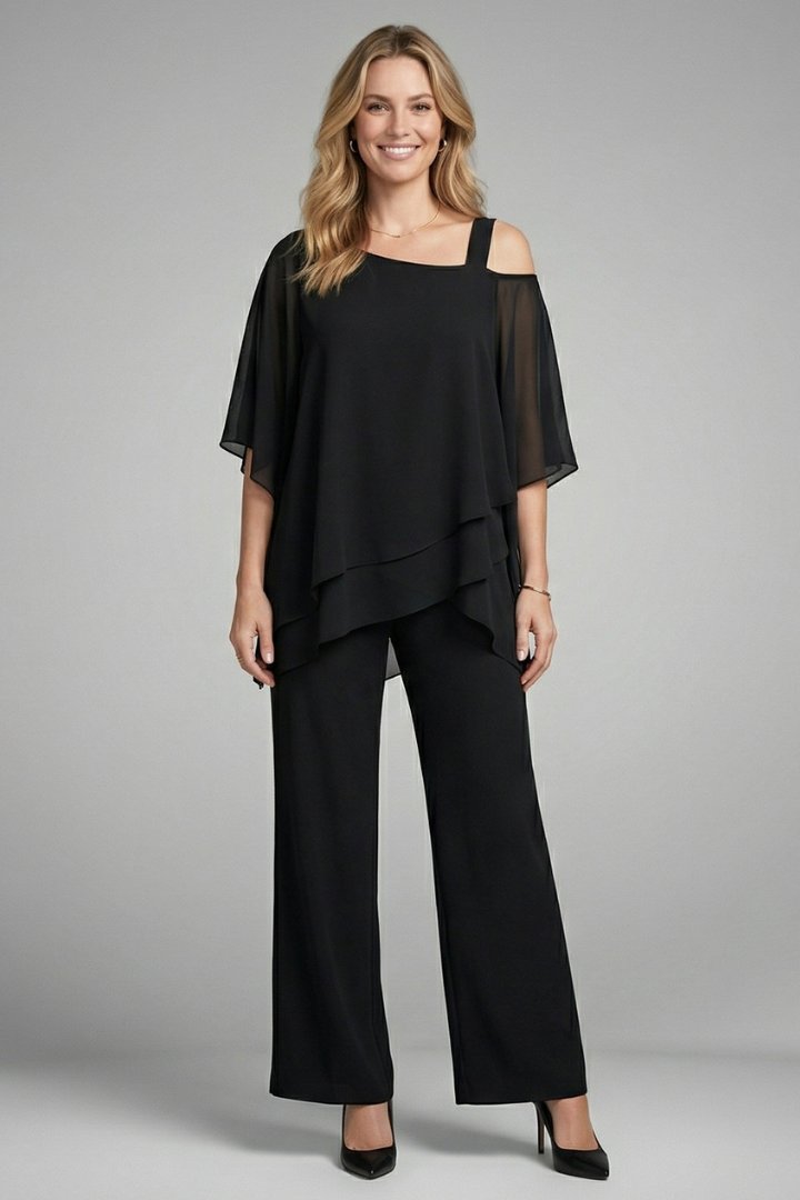 Camille asymmetric two-piece set 5