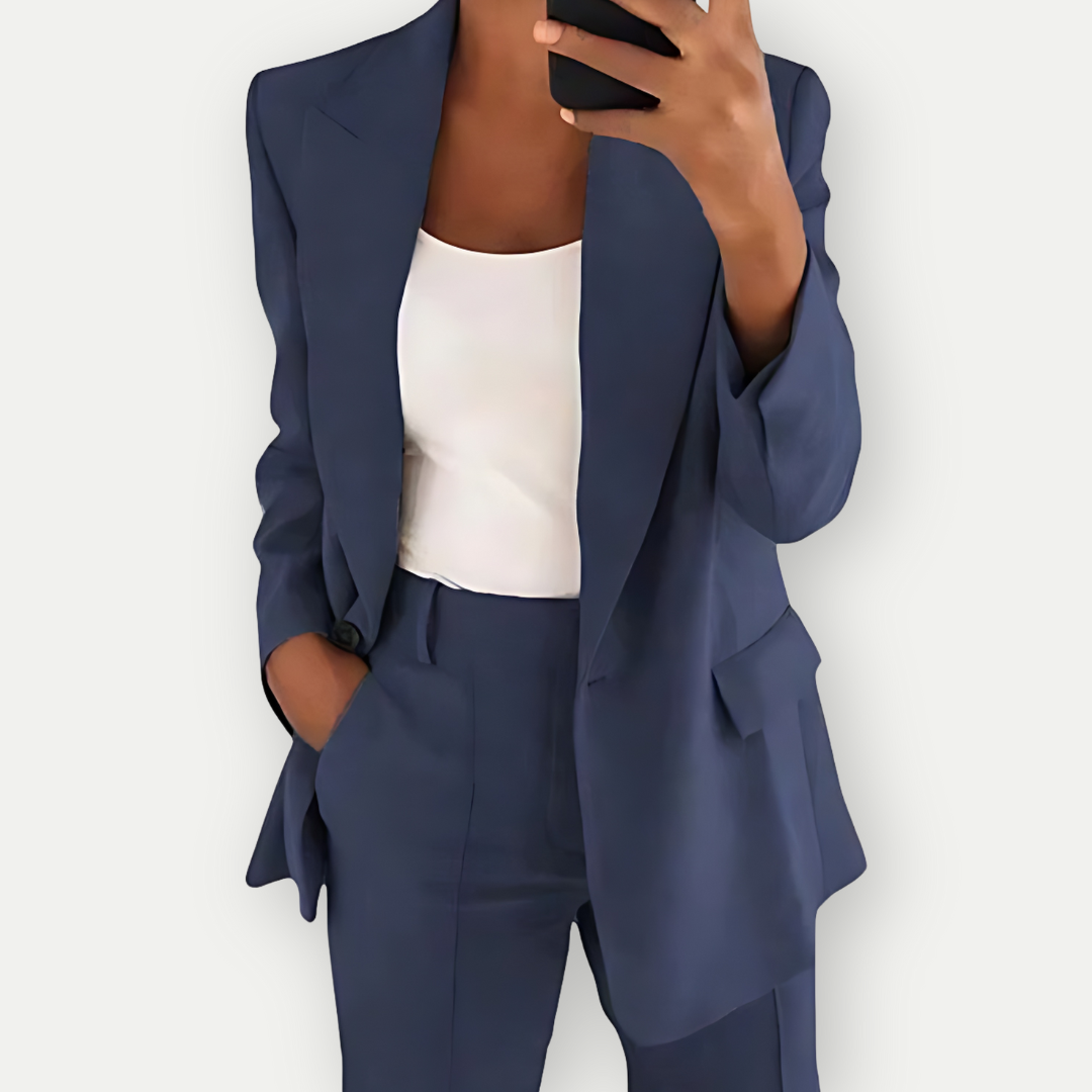 Juno blazer and trouser suit set 5