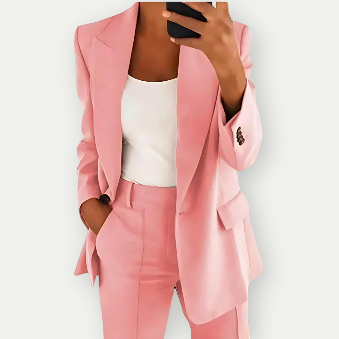 Juno blazer and trouser suit set 7