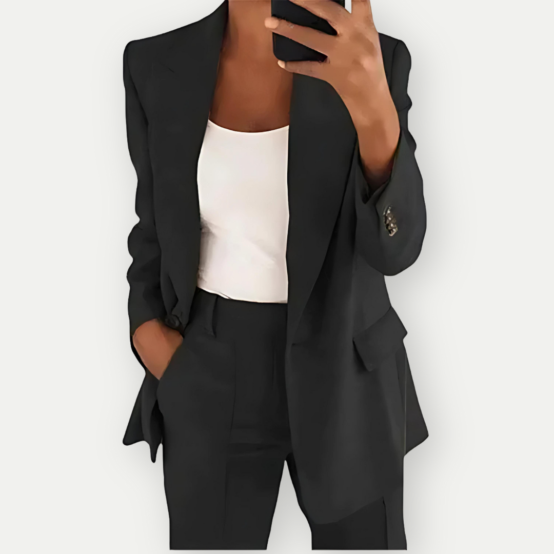 Juno blazer and trouser suit set 2
