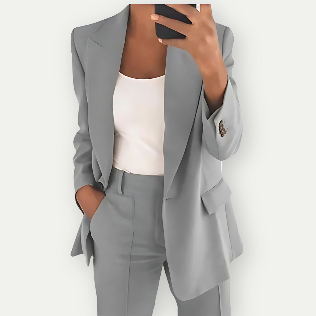 Juno blazer and trouser suit set 3