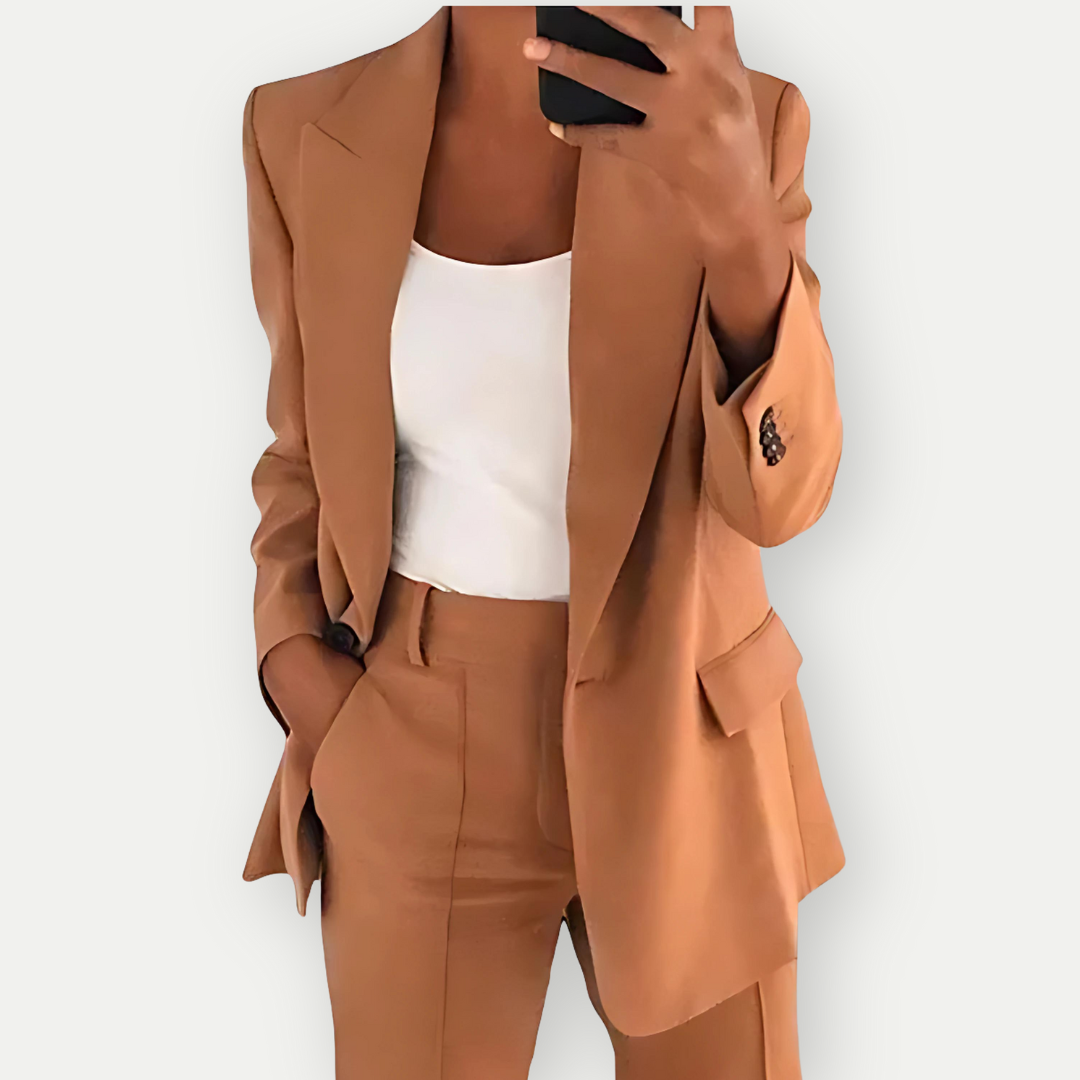 Juno blazer and trouser suit set 4