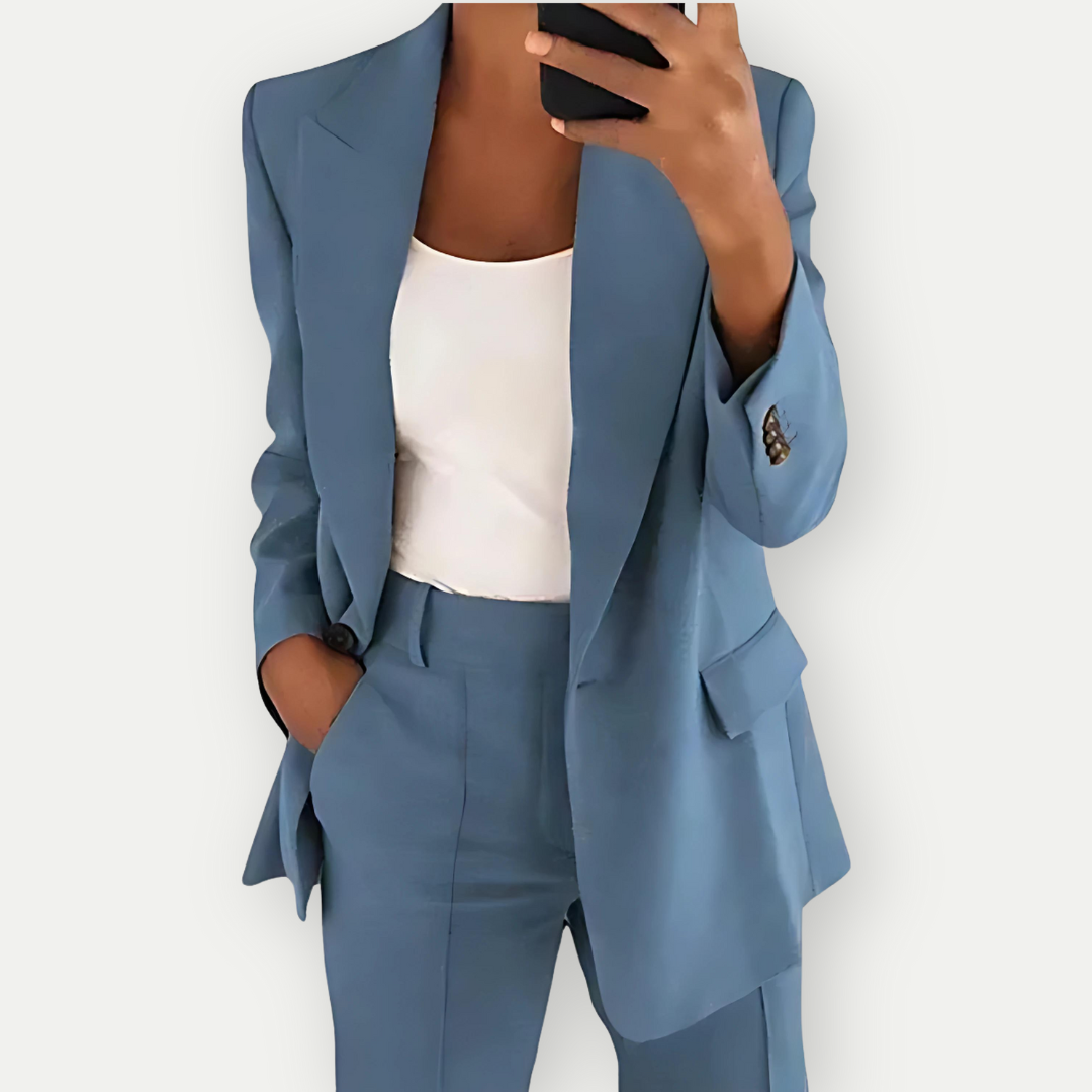 Juno blazer and trouser suit set 6