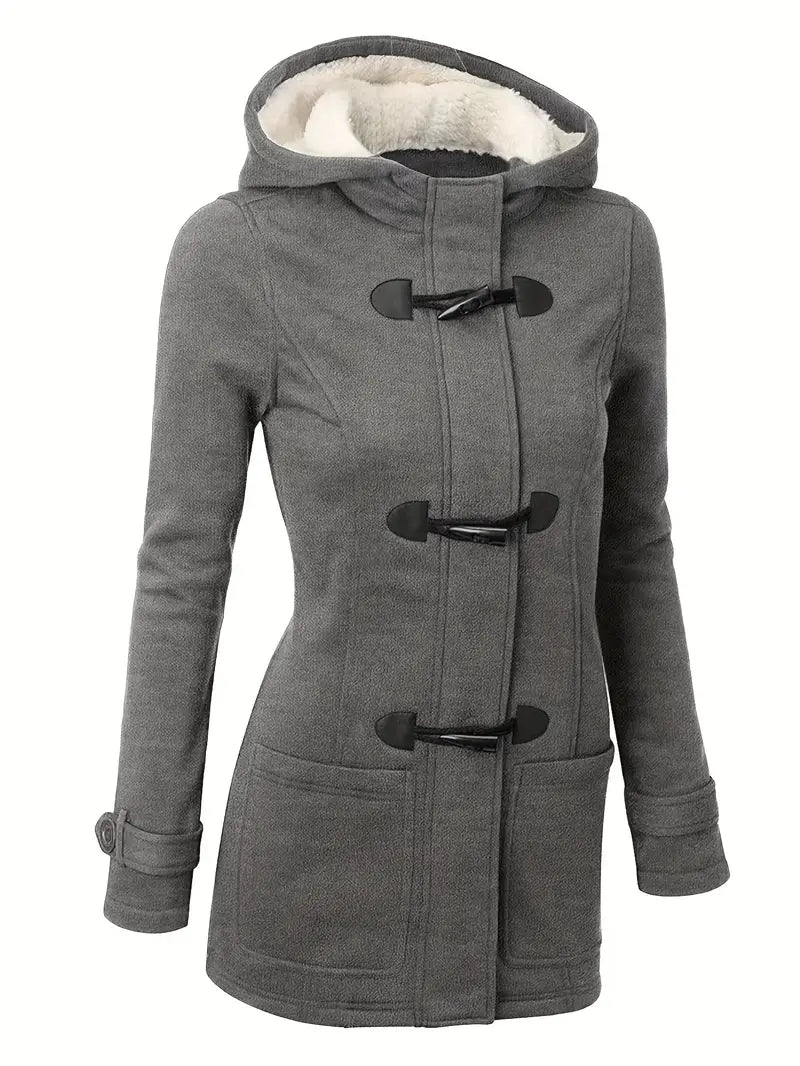 Estelle long wool trench coat 3
