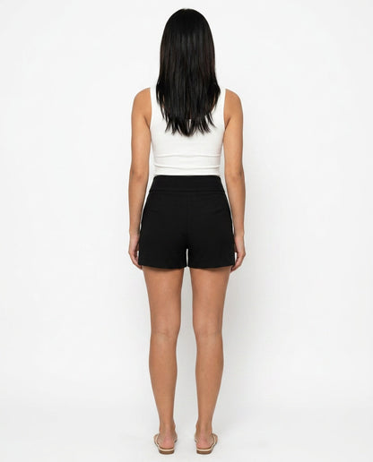 Juliet fitted double button shorts 8