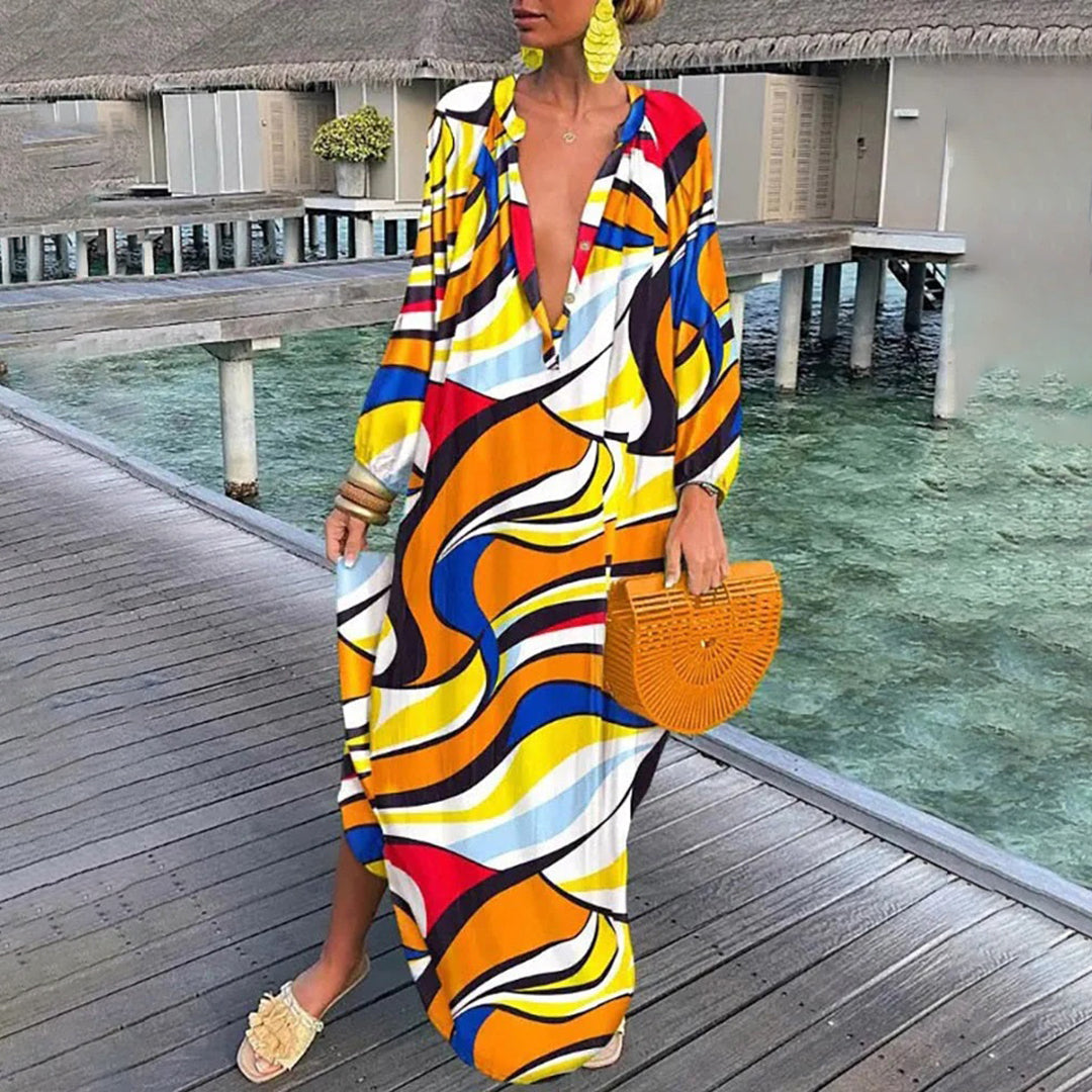 Lorna bohemian beach maxi dress 5