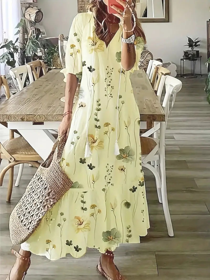 Orla bohemian V-neck summer dress 4
