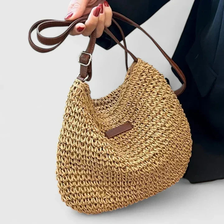 Ines woven straw crossbody bag 5