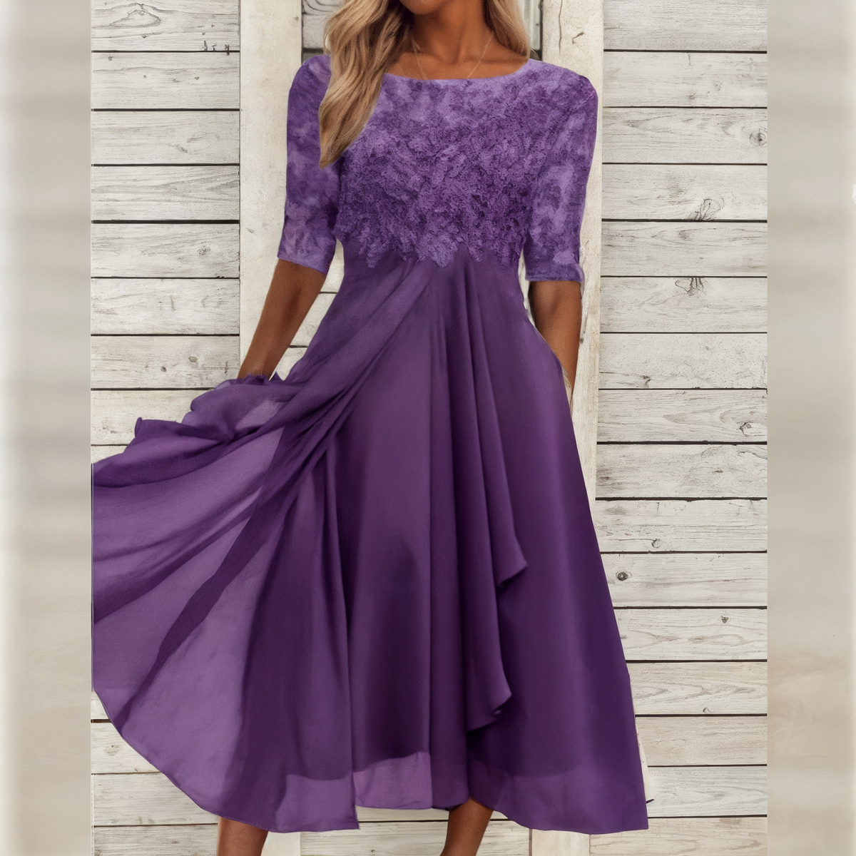 Astrid printed midi dress 4