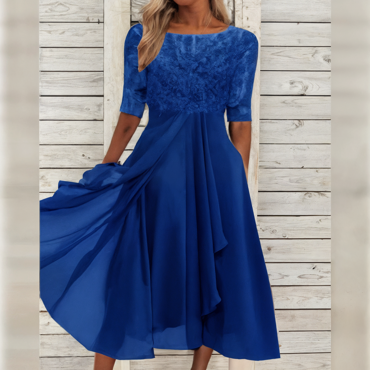 Astrid printed midi dress 2