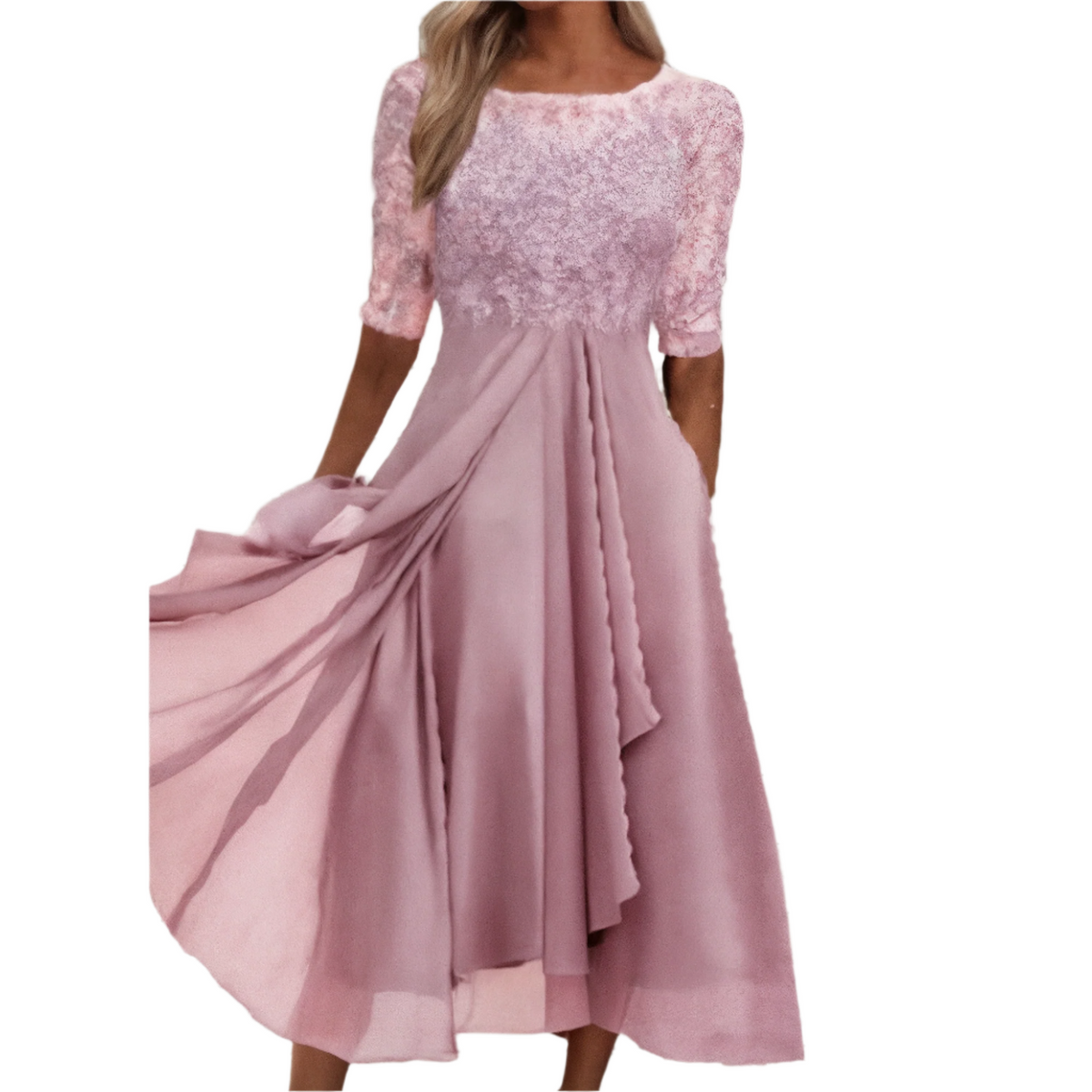 Astrid printed midi dress 1