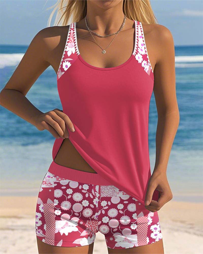 Aveline backless tankini set 4