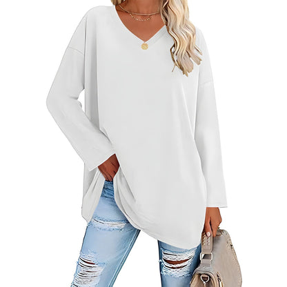 Verity V-neck long sleeve tunic 8