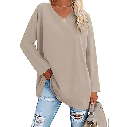 Verity V-neck long sleeve tunic 1