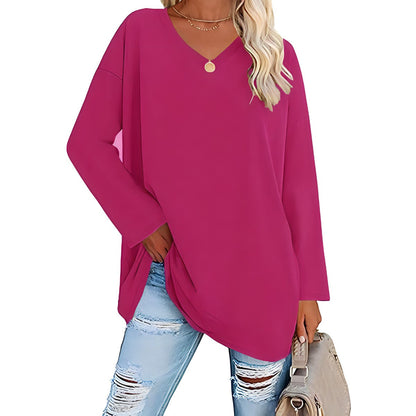 Verity V-neck long sleeve tunic 2