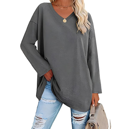 Verity V-neck long sleeve tunic 3