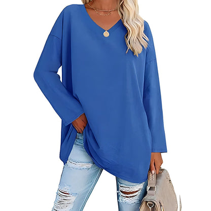 Verity V-neck long sleeve tunic 5